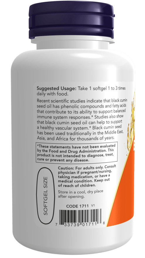 Black Cumin Seed Oil 1,000mg