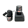 BOSCH GLL3-330CG-B 360-Degree Green Beam Three-Plane Line Laser Level with 2 Batteries