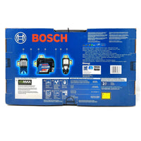 BOSCH GLL3-330CG-B 360-Degree Green Beam Three-Plane Line Laser Level with 2 Batteries