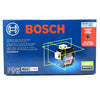 BOSCH GLL3-330CG-B 360-Degree Green Beam Three-Plane Line Laser Level with 2 Batteries