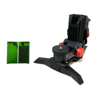 BOSCH GLL3-330CG-B 360-Degree Green Beam Three-Plane Line Laser Level with 2 Batteries