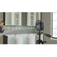BOSCH GLL50-40G Green Beam Self-Leveling 360 Degree Cross-Line Laser