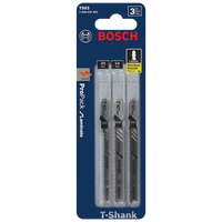 BOSCH T503 3 pc. Hardwood/Laminate Flooring T-Shank Jig Saw Blade Set