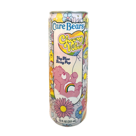 Boston America - Care Bears Cheery Vibes Blue Raspberry Pop (12oz) 12-Pack