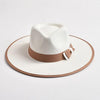 The Magnolia Bow Fedora - Elegant Woolen Fedora Hat for Stylish Cowgirls, Luxury Country Fashion
