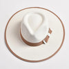 The Magnolia Bow Fedora - Elegant Woolen Fedora Hat for Stylish Cowgirls, Luxury Country Fashion