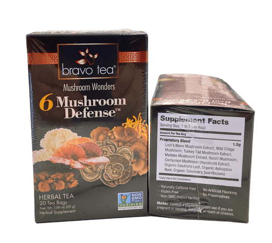 Herbal Tea, Bravo, Mushroom Wonders