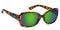 Polarized Amber with Green Mirror / No Bifocal/Reader (Plano) ($90) / Tortoise