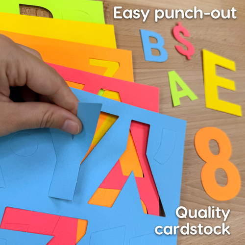 Bulletin Board Letters Combo – 2 Sizes