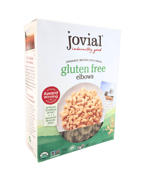 Elbows, Brown Rice, Organic, Jovial, Gluten-Free