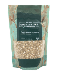 Buckwheat, White, Hulled, Organic