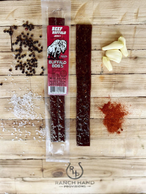 Buffalo Jerky — Smoked