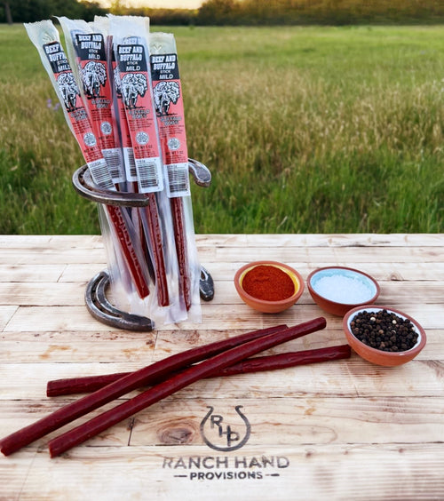 Buffalo and Beef Jerky Stick — Mild