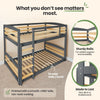 Solid Bunk Bed For Kids
