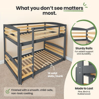 Solid Bunk Bed For Kids