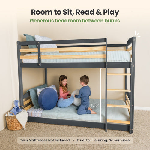 Solid Bunk Bed For Kids