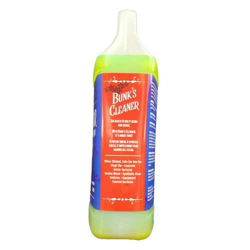 Bunk’s Cleaner – Concentrated Ice Melt Residue & Salt Stain Remover (1 Gal)