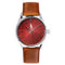39mm / Brown Leather