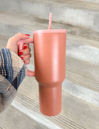 Burnt Orange 40 oz Ascend Tumbler