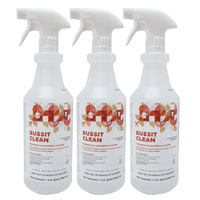 Bussit Clean Food Surface Sanitizer & Cleaner,  Spray & Wipe, Quart