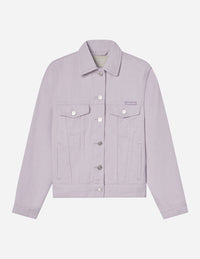 But God Cropped Denim Jacket