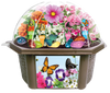 Bountiful Butterfly Garden Biosphere Terrarium