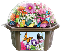 Bountiful Butterfly Garden Biosphere Terrarium