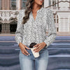 Wild West Leopard Print Top – Trendy Long Sleeved Cowgirl Top for Stylish Women