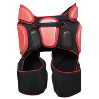 Mercian Evolution 1 Girdle Black/Red with overshorts