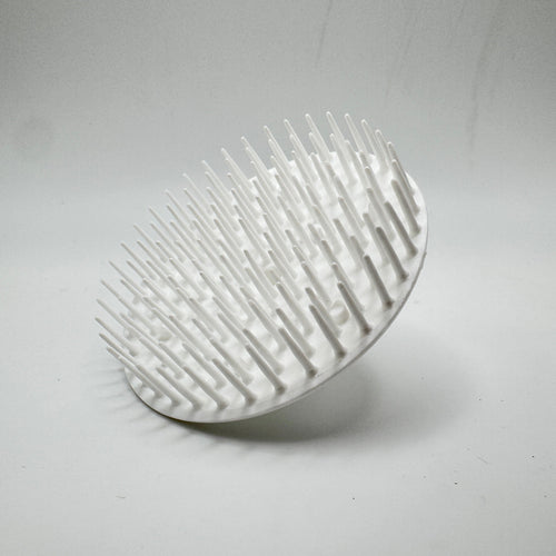 Balloid Brosse Massage Plastic Shampoo Brush - White