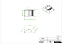 Cam Buckle Tie Down for Webbing Assemblies | SIZE OPTIONS