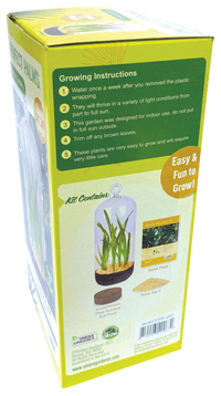 Perfect Palms Glass Terrarium Seed Starting Kit