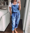 Cowgirl Drawstring Denim Overalls | Comfortable & Stylish for Every Cowgirl