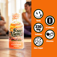 5-hour ENERGY Extra Strength Shots, Birthday Cake Flavor, 1.93 Fl Oz, 24 Pack