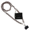 Black Chain - Black Pouch (Hardware: Silver)