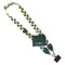Green/Cream Chevron (Hardware: Gold)