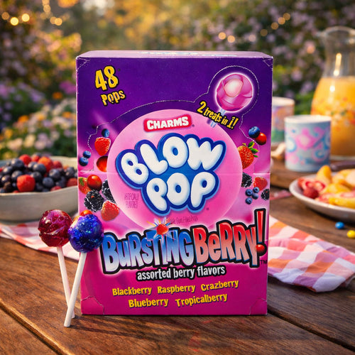 Charms Blow Pop Bursting Berry Flavor (18.4g) (48ct)