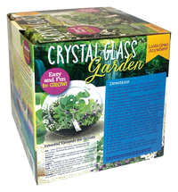 Crystal Glass Garden Seed Starting Terrarium