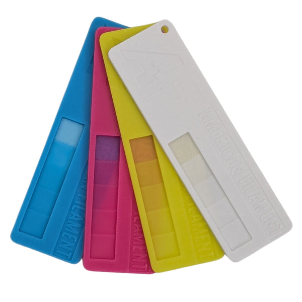 American Filament American Filament CMYK PLA+ Color Sample Swatch Set