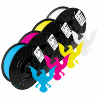 American Filament American Filament CMYK PLA+ Color Sample Swatch Set