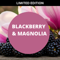 Blackberry & Magnolia Scented Massage Oil