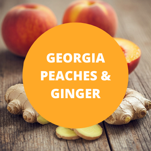Georgia Peaches & Ginger Scented Argan Oil Hair Shampoo