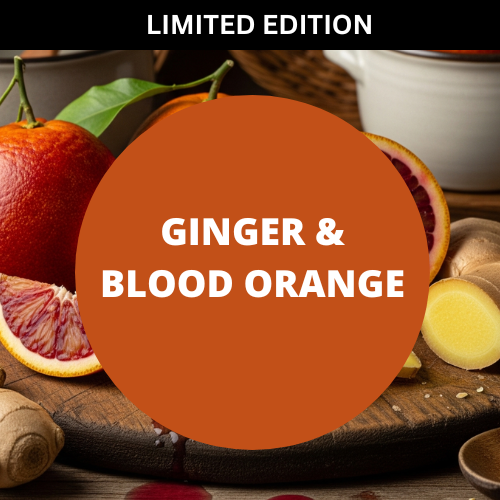 Ginger & Blood Orange Scented Massage Oil