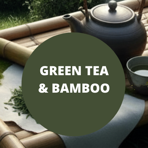 Green Tea & Bamboo Scented Massage Oil