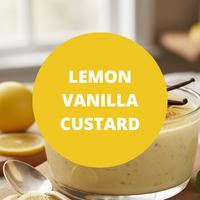 Lemon Vanilla Custard Scented Argan Oil Hair Shampoo