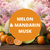 Melon & Mandarin Musk Scented Argan Oil Hair Shampoo