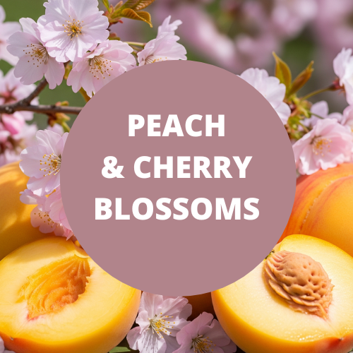 Peach & Cherry Blossoms Scented Argan Oil Hair Shampoo