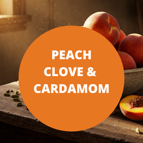 Peach Clove & Cardamom Scented Argan Oil Hair Shampoo