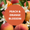 Peach & Orange Blossoms Scented Argan Oil Hair Shampoo