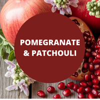Pomegranate & Patchouli Scented Massage Oil